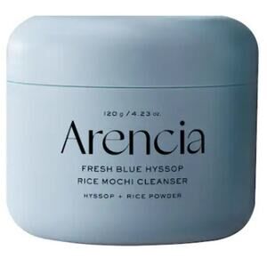 K-Care: Arencia  Fresh Blue Hyssop Rice Mochi Foaming Cleanser*Bentonite Clay